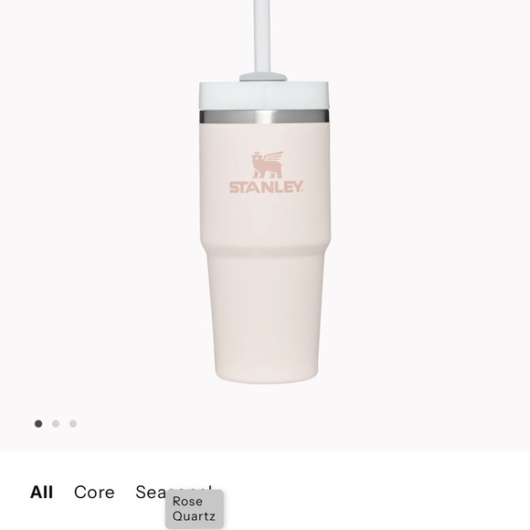 14oz Rose Quartz Stanley Tumbler - Picture 1 of 1